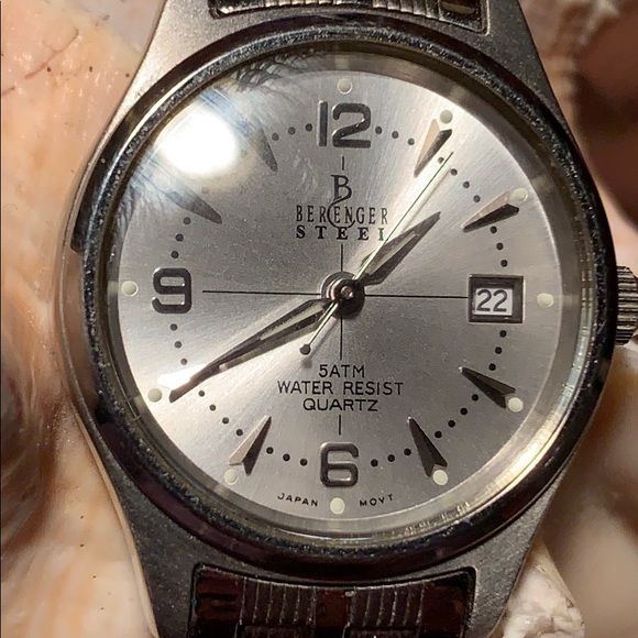 Berenger Steel 5ATM H2O resistant watch